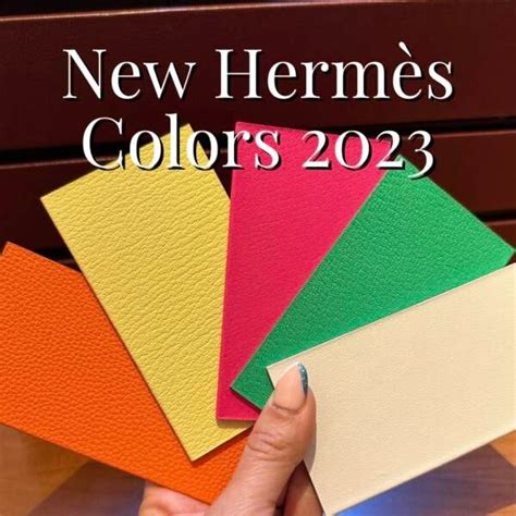 hermes neutral colors 2023|hermes color palette 2023.